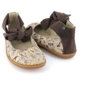 Charming Brown Kids Dress Shoes